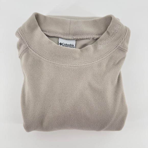 Mens Columbia Mock Utility Mock Neck Grandpa Core Long Sleeve Shirt Size M - Picture 10 of 12